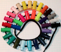 Mini Cord Locks in 32 colors